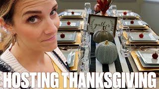 HOW TO HOST THE PERFECT THANKSGIVING FAMILY FEAST! THANKSGIVING DINNER GROCERY SHOPPING HAUL