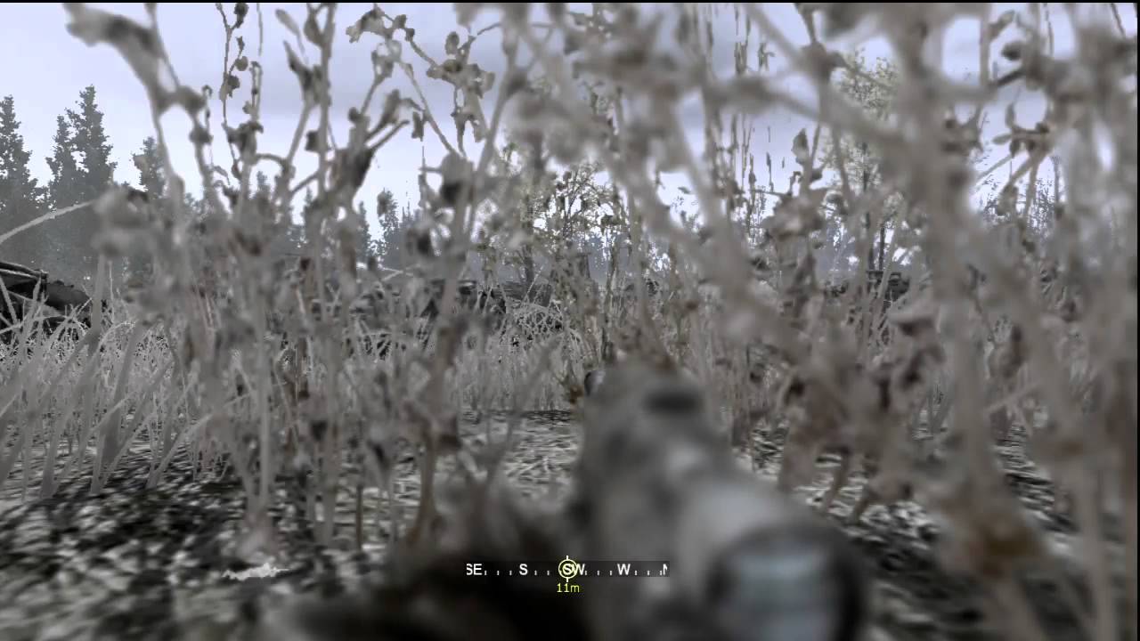 Call of Duty Modern Warfare Veteran Walkthrough - Act 2: All Ghillied Up - HD