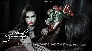 Dark Shadows Inspired Makeup Tutorial - NYX Face Awards Competition - Round 2 Challenge