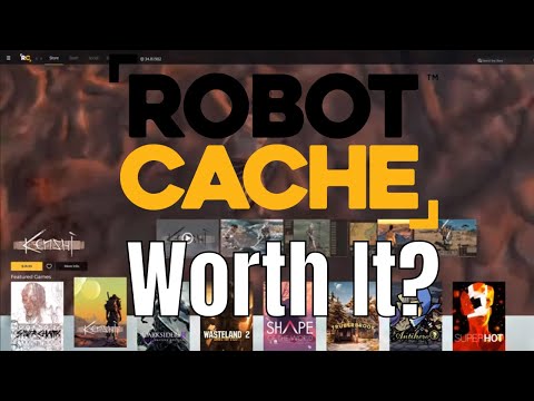 Wideo: Robot Cache To Nowy Sklep Z Cyfrowymi Grami Na PC, Który Pozwoli Ci Sprzedawać Używane Gry