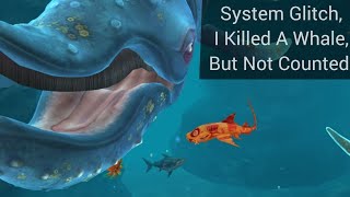 Hungry Shark World - SYSTEM GLITCH!! - Quest Using Heidi Eat 1 Blue Whale BUG ERROR - You Know Why?? screenshot 5
