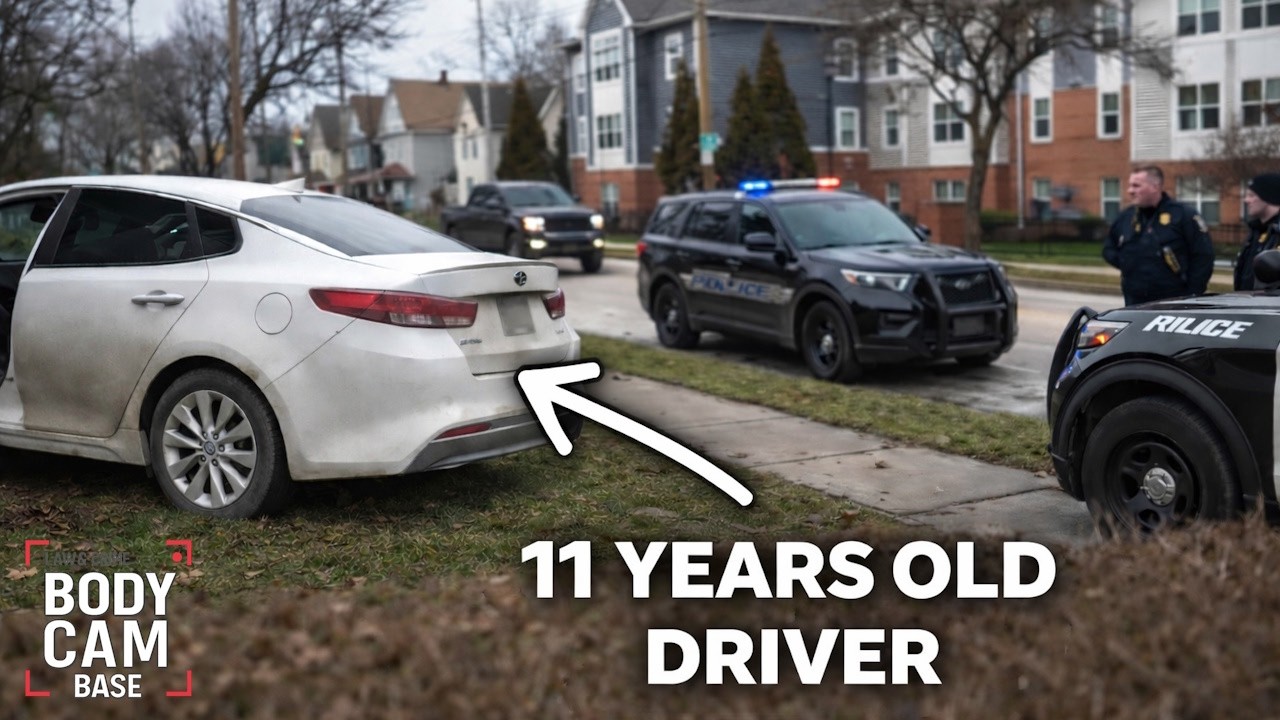 Police Chase Ends With Crash Into House | Driver Was Only 11 - YouTube