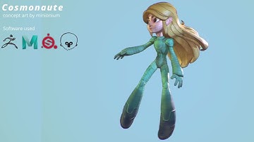 Demoreel 2022 / Junior 3D character modeler