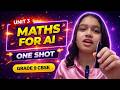 Maths for AI Class 9 One Shot | CBSE 2025-26