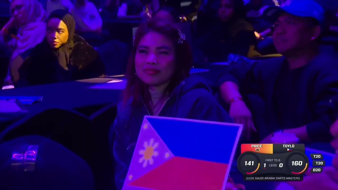 GERWYN PRICE VS ALEXIS TOYLO FULL MATCH 2026 SAUDI ARABIA DARTS MASTERS