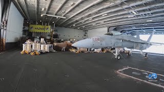 Aircraft carrier USS George H.W. Bush to set sail from Norfolk Tuesday