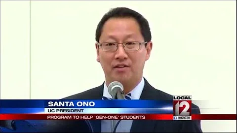 Mentoring program at UC to help 'Gen-One' students