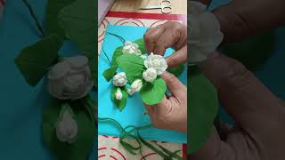 Jasmine Flowers | Sugar Flowers | Gumpaste Flowers | shorts shortsyoutube shortsvideo shortsfeed