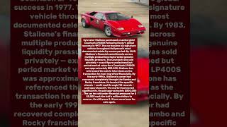 Sylvester Stallone Sold His Lamborghini Countach to Pay Rent. He Bought It Back 10 Years Later