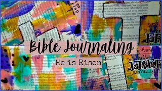 Bible Journaling | He is risen