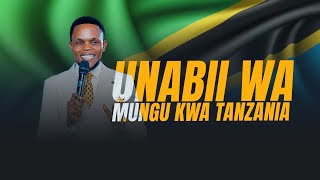 PROPHECY OF THE WORD THAT GOD SPEAKS ABOUT TANZANIA.