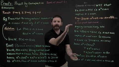 Proof by contrapositive example 3