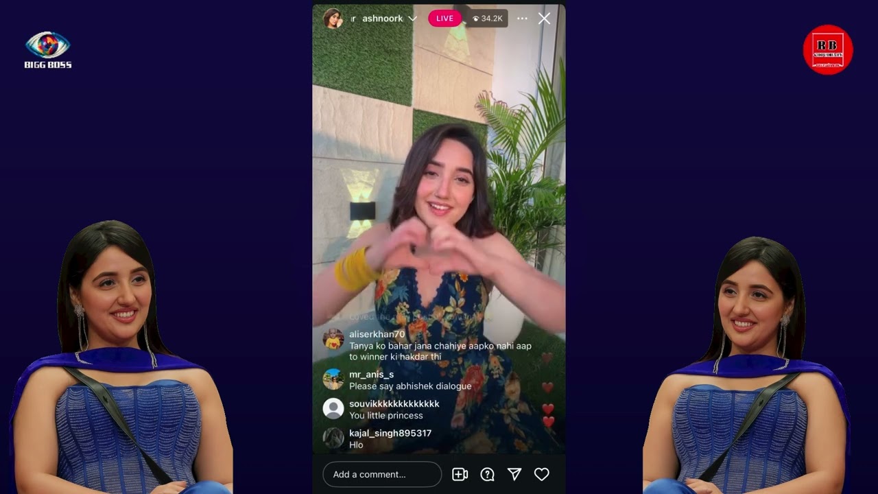 Ashnoor kaur live 🔴 || ashnoor interview after bigg boss 19 