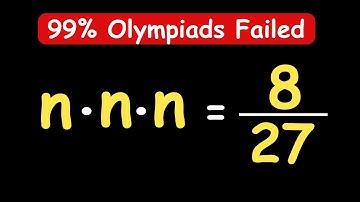 FRANCE OLYMPIADS || How to Solve for n? || n = ? #maths