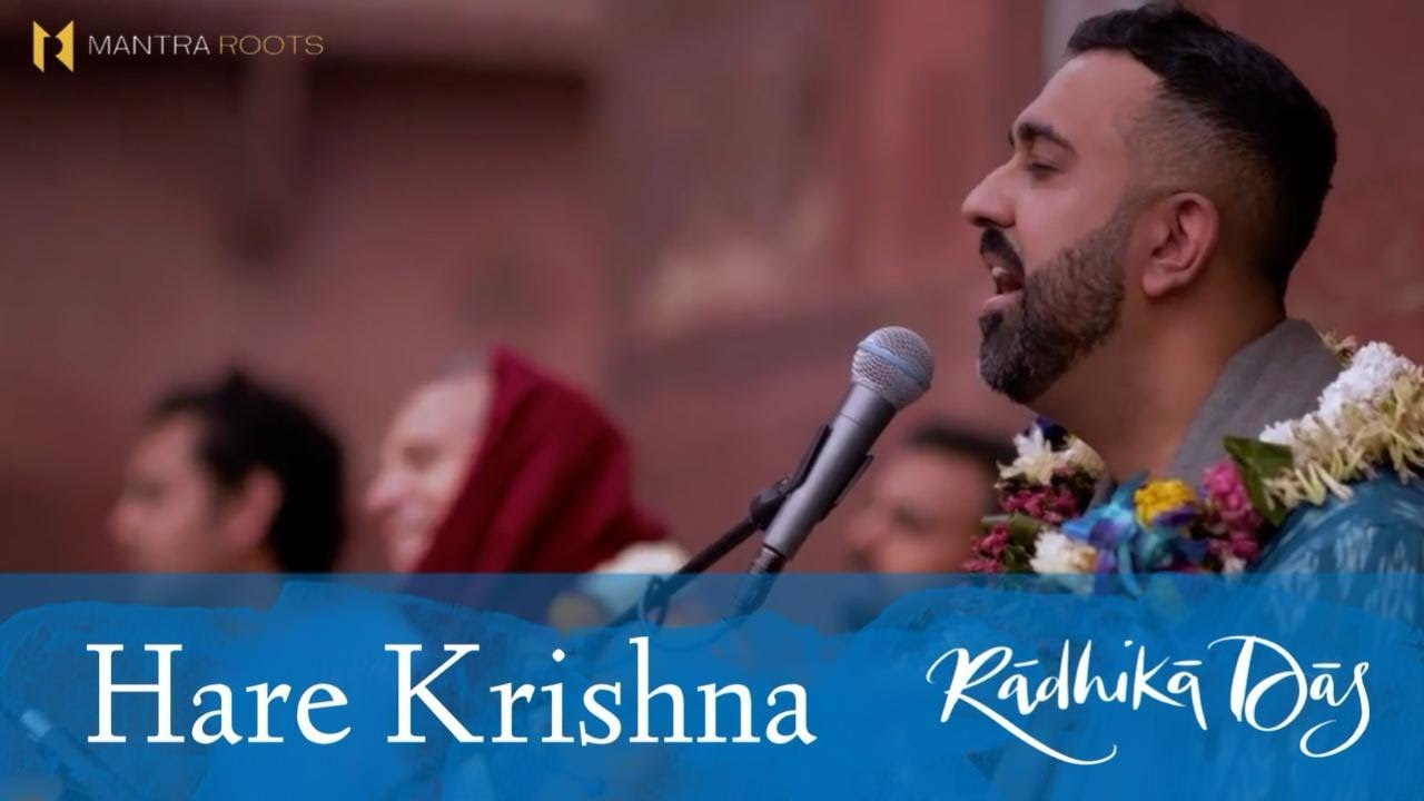 Hare Krishna Radhika Das  LIVE Kirtan at Madan Mohan Temple Vrindavan India