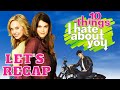 Lets recap 10 things i hate about you abc family you will pay for your crimes