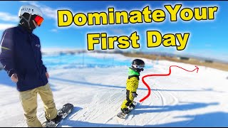 LEARN TO SNOWBOARD IN 10 MINUTES