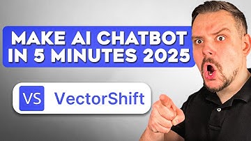 VectorShift - How to Make AI Chatbot in 5 Minutes (Beginner Step by Step Guide)