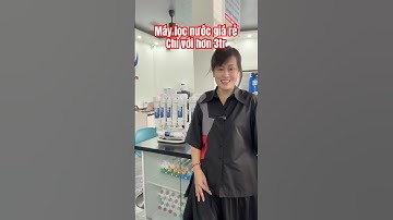 Máy lọc nước giá rẻ chỉ với hơn 3tr đã có ngay nguồn nước tinh khiết #maylocnuoc #maylocnuocgiadinh