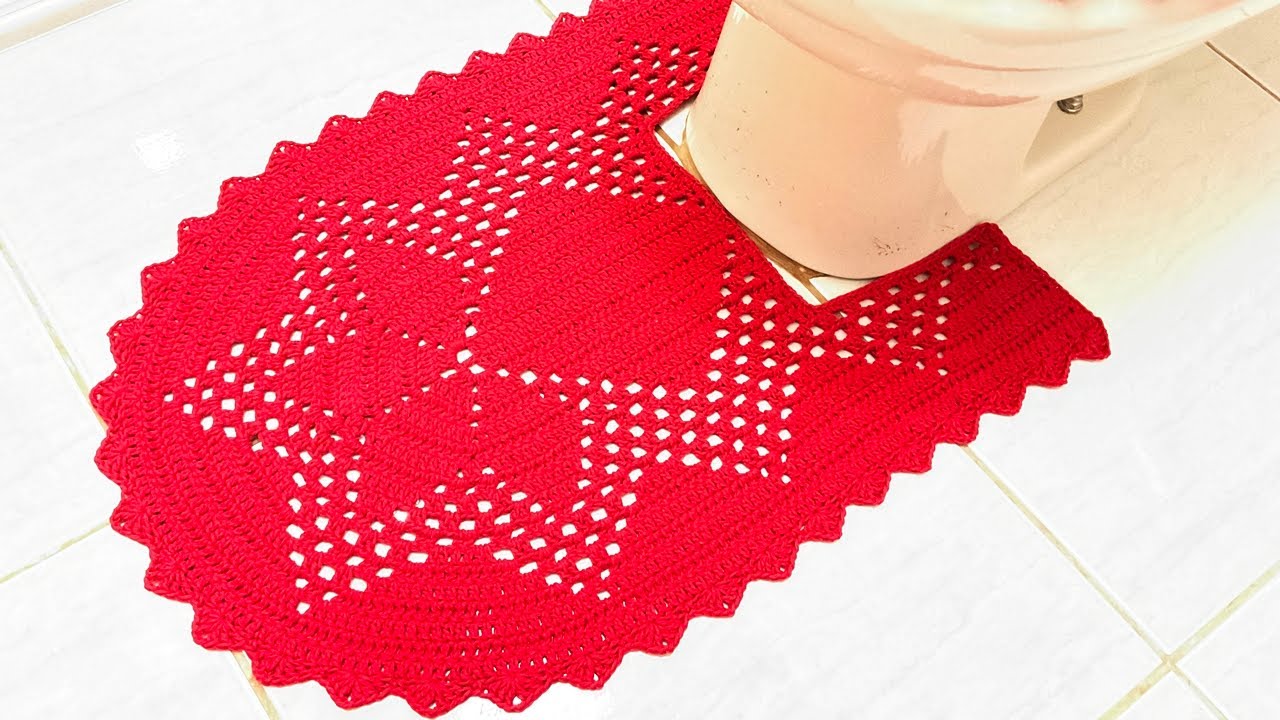 TAPETE PÉ DO VASO DESENHO LINDO