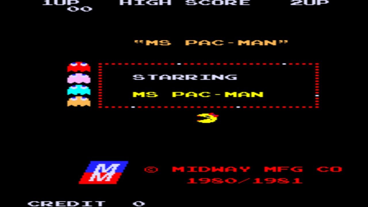 Ms. Pac-Man Plus (Arcade)