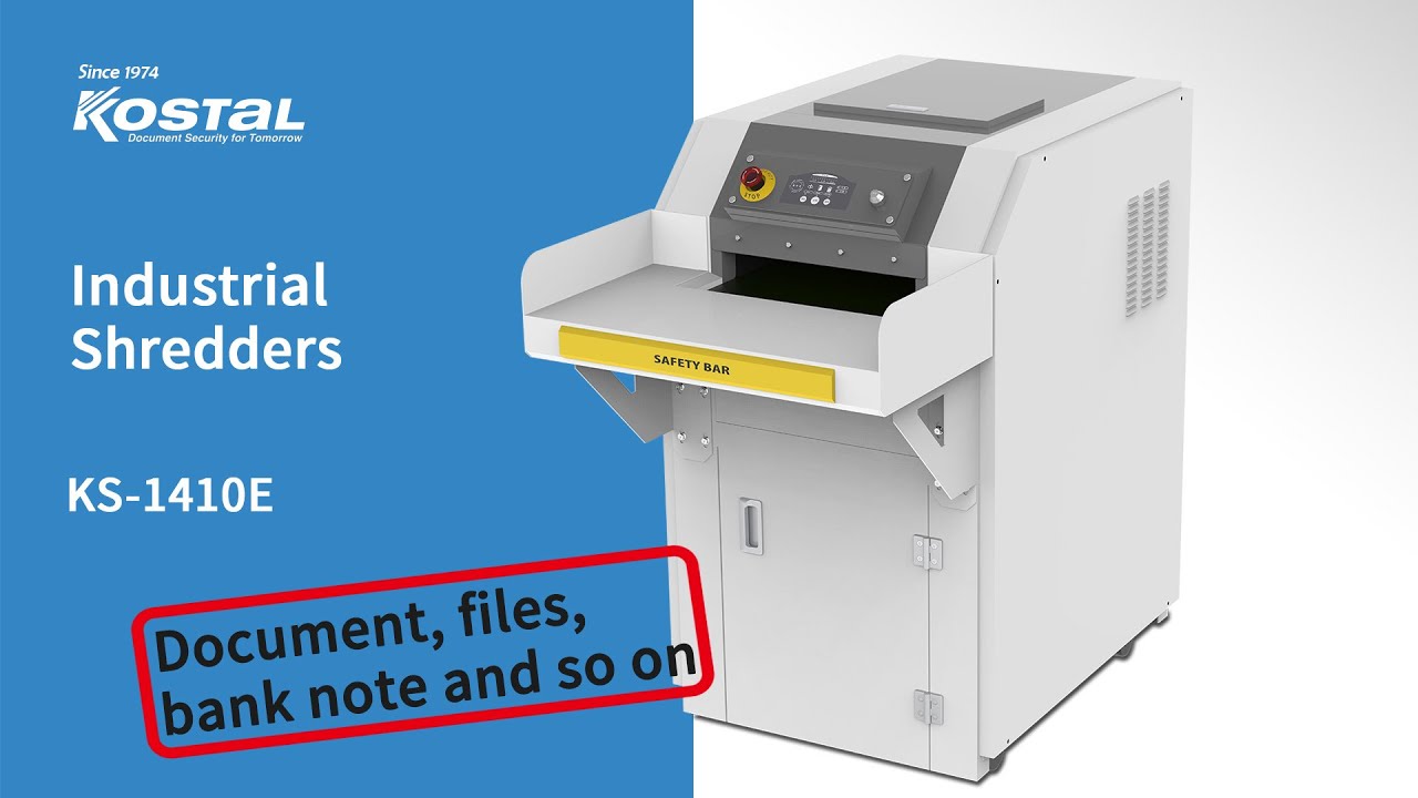 Industrial Shredder KS-1410E DAEJIN KOSTAL