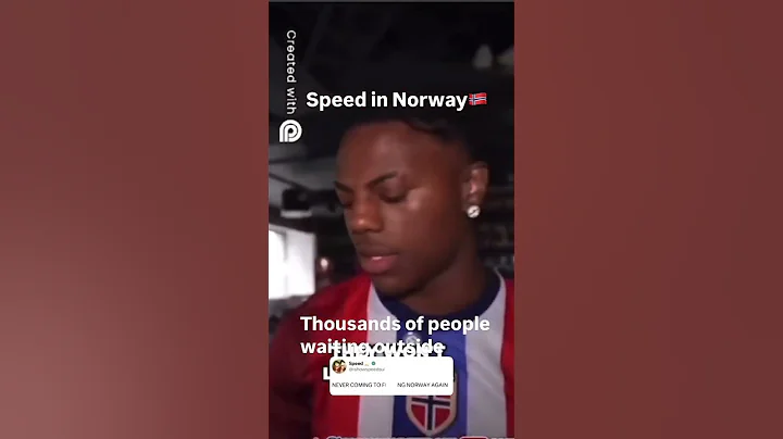Speed in Norway never coming again.SUB for More #funny #goviral #ishowspeed #shorts #goviral