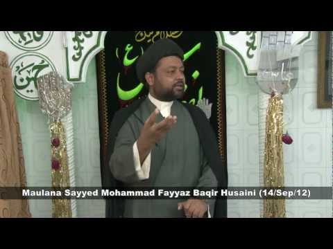 Friday Sermon (14/Sep/2012) by Sayyed Mohammad Fay...