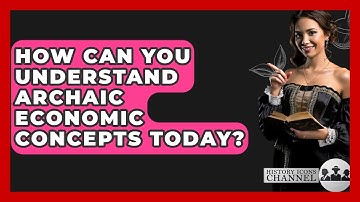 How Can You Understand Archaic Economic Concepts Today? - History Icons Channel