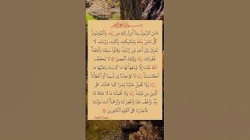 سورة البقرة 🤍 ( آخر آيتين )                          #قران_كريم #سورة_البقرة