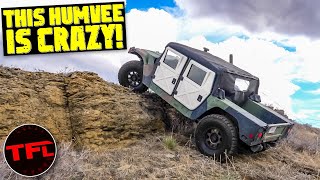 This Military Humvee Went Where No Other Vehicle Has Gone Before At Tumbleweed Ranch!