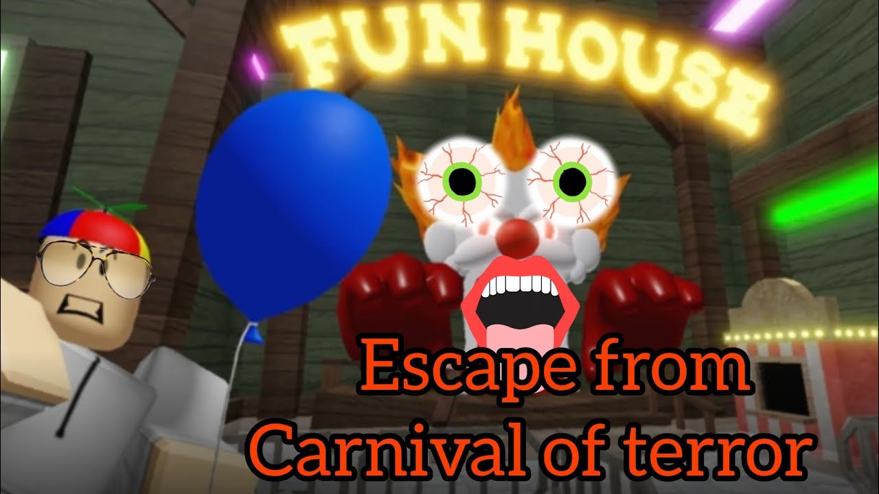 Escape from carnival of terror. Game play video 