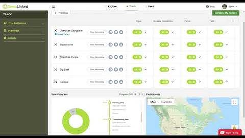 SeedLinked Tutorial: How to Review Varieties in a Collaborative Trial (Web)
