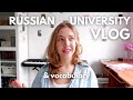 Exams week in moscow state university  how studying at msu look like  learn russian language