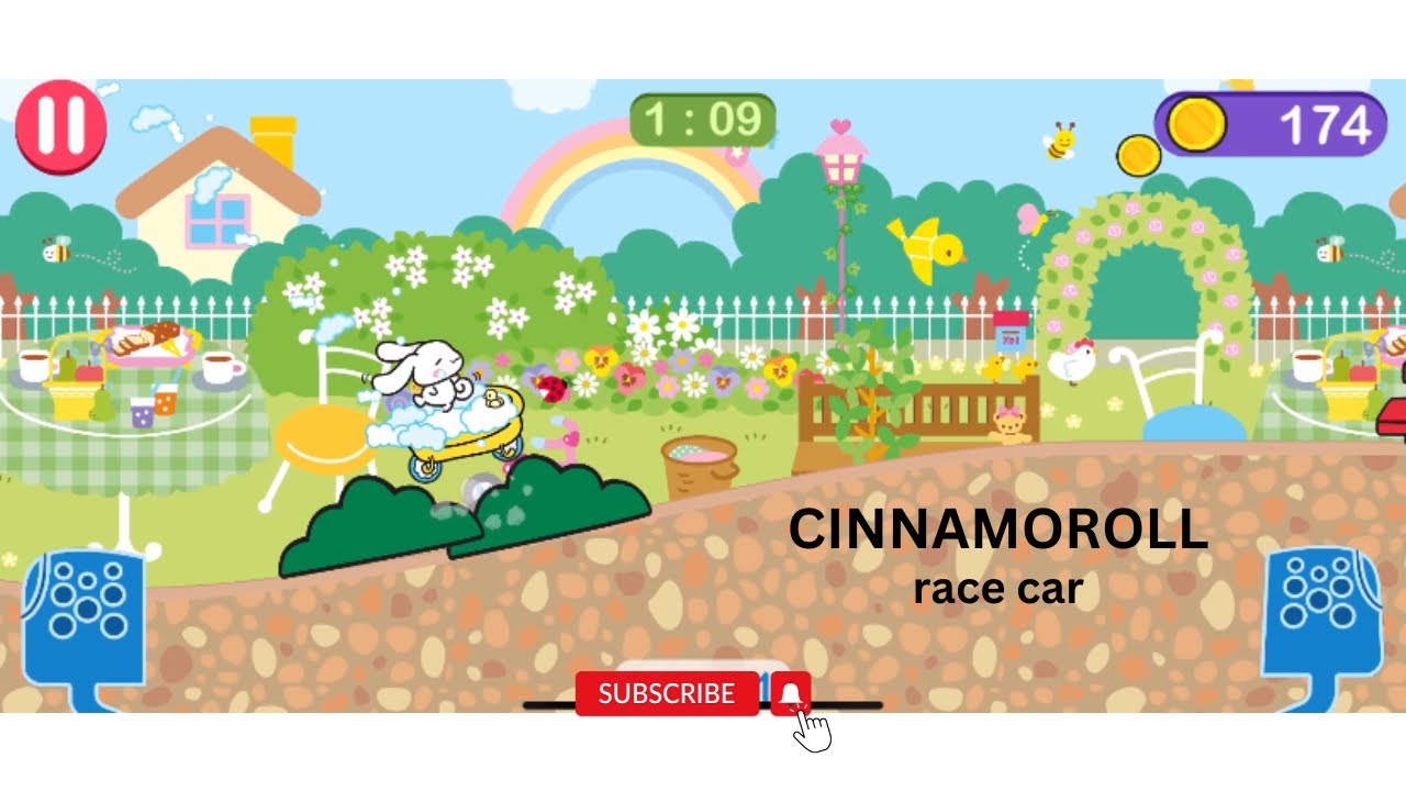 Cinnamoroll Racing CINNAMOROLL race car 🏎️ (SUBSCRIBE) - YouTube