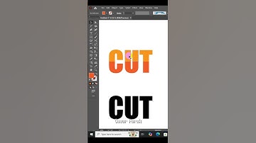 Adobe illustrator text effect design tutorial.  #reels #howtocreatelogoinillustrator #adobesoftware