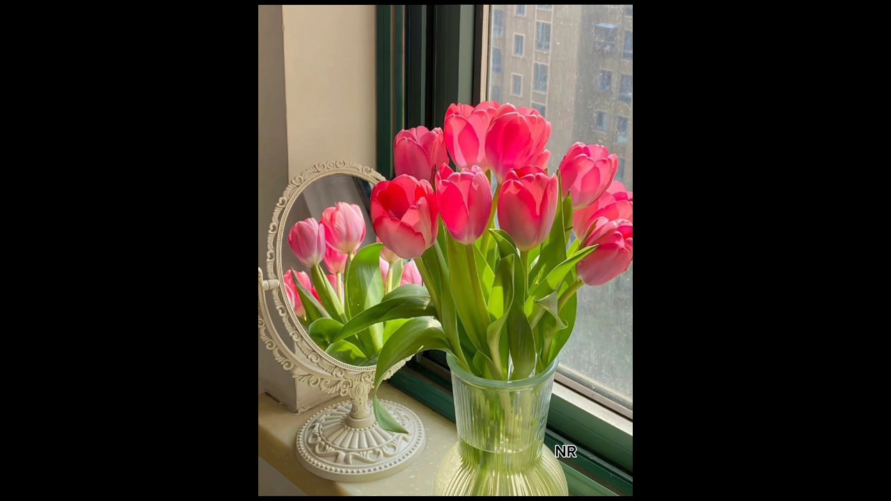 Tulip Flowers 😍🌷✨️ 