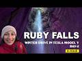 Day 2: Tesla Road Trip &amp; Ruby Falls! Chicago to Smoky Mountains