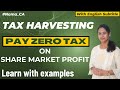 Tax Harvesting | Smart ways to reduce capital gain tax on Shares and MF (with English subtitle)