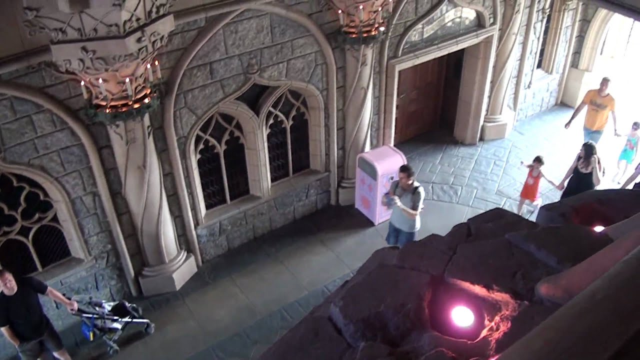 Disneyland Paris A Walk Through Sleeping Beauty Castle In Hd