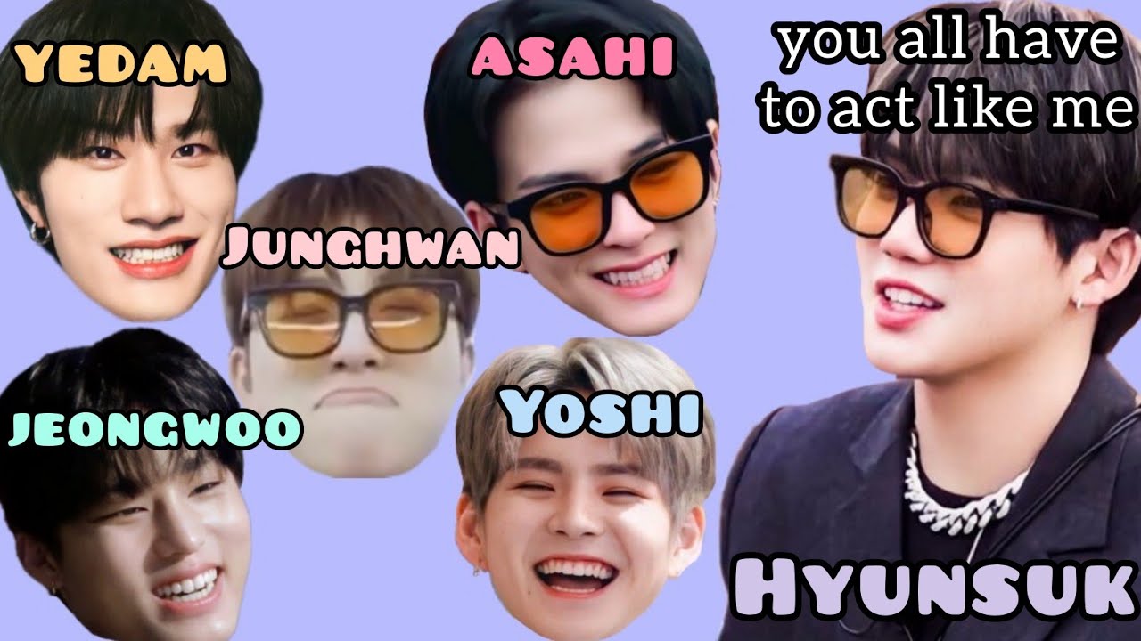 Treasure Members as Choi Hyunsuk