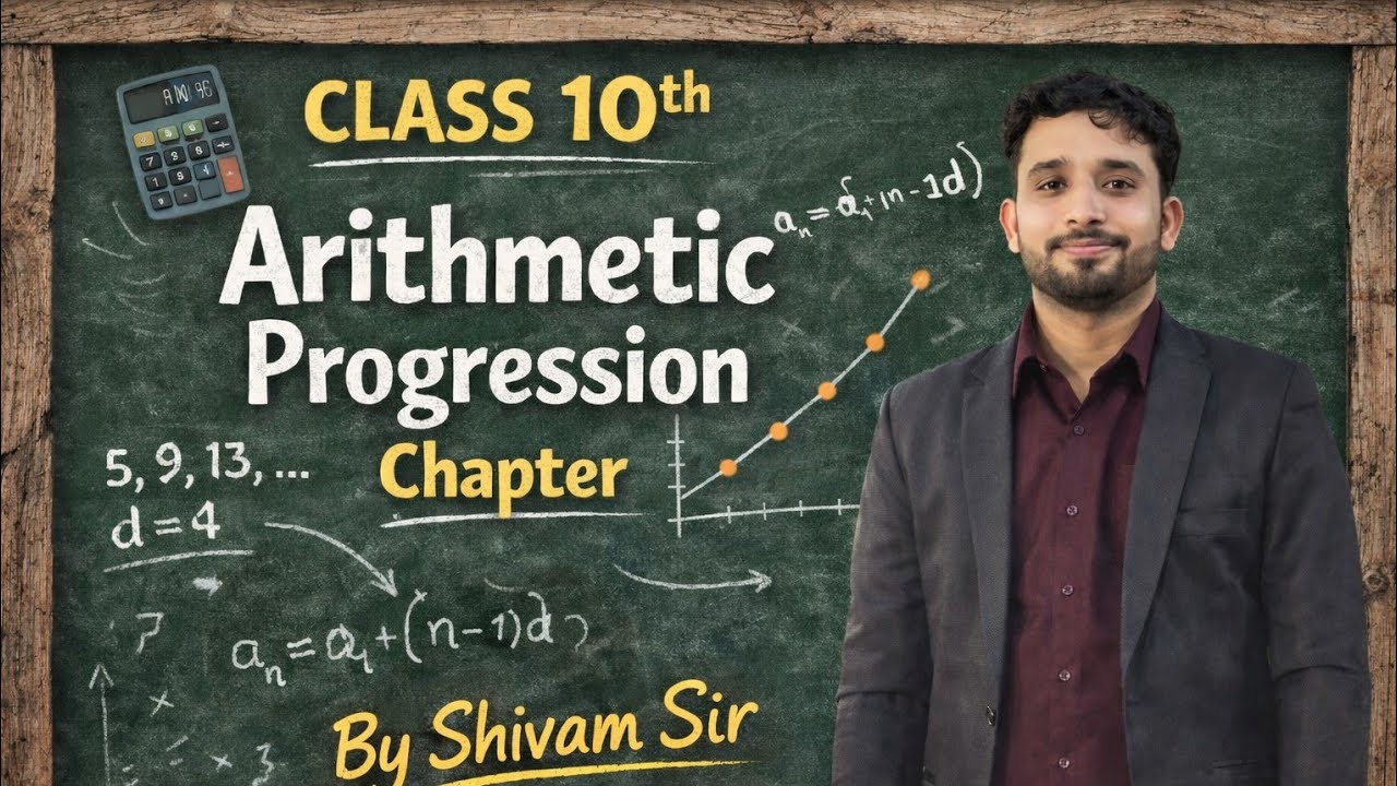 Arithmetic progression important questions class 10th for board - YouTube