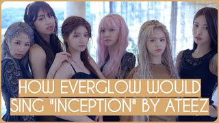 How Would Everglow Sing Inception Ateez Line Distribution