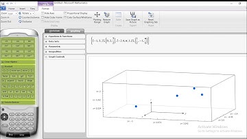 Menggambar Fungsi dalam Spherical Coordinate pada Microsoft Mathematics.