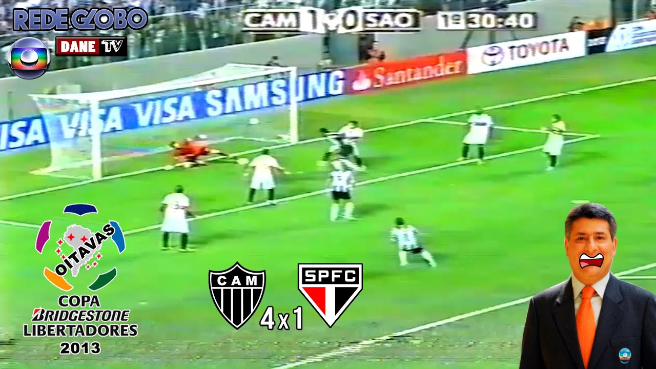 Libertadores 2013 - Atlético MG 4x1 São Paulo