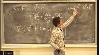 Lecture 21  Curl and Divergence of a Vector Field   MATH 53  Multivar  Calculus 002