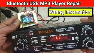 How To Repair USB MP3 Player At Home | Bluetooth USB Player Repairing |