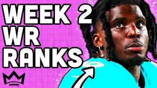 2022 Fantasy Football - Week 2 Wide Receiver Rankings