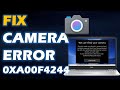 Fix Camera Error Code 0xa00f4244 on Windows 10 Windows 11