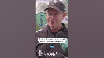 Brian Schmetzer en de Seattle Sounders nemen het op tegen Inter Miami. #mls #messi #soccer